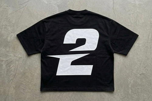 2Slick Signature Puff Print Box Tee